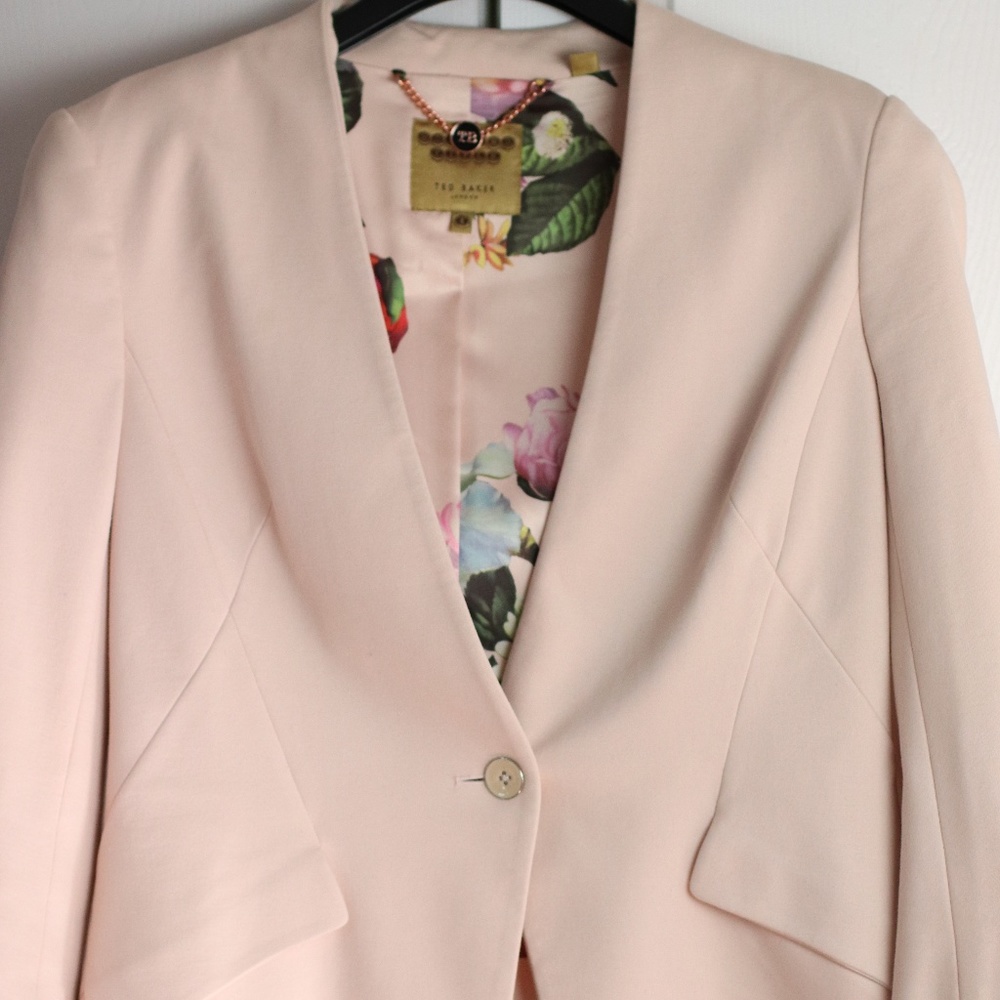 SOFT PINK TED BAKER JACKET